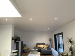 Lichtdecke MATT weiss