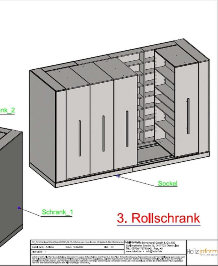 Rollschraenke